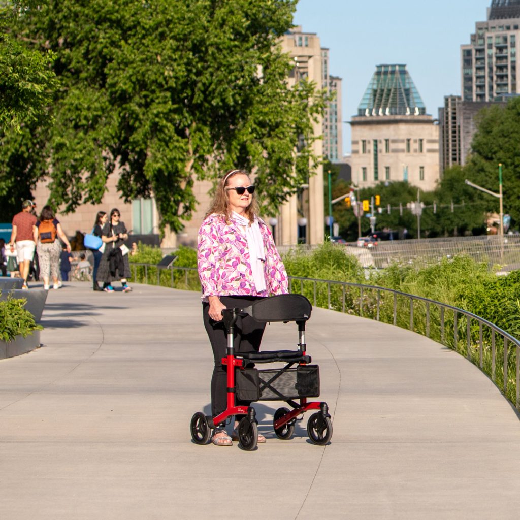 Triumph Escape Rollator 19” ( Red)