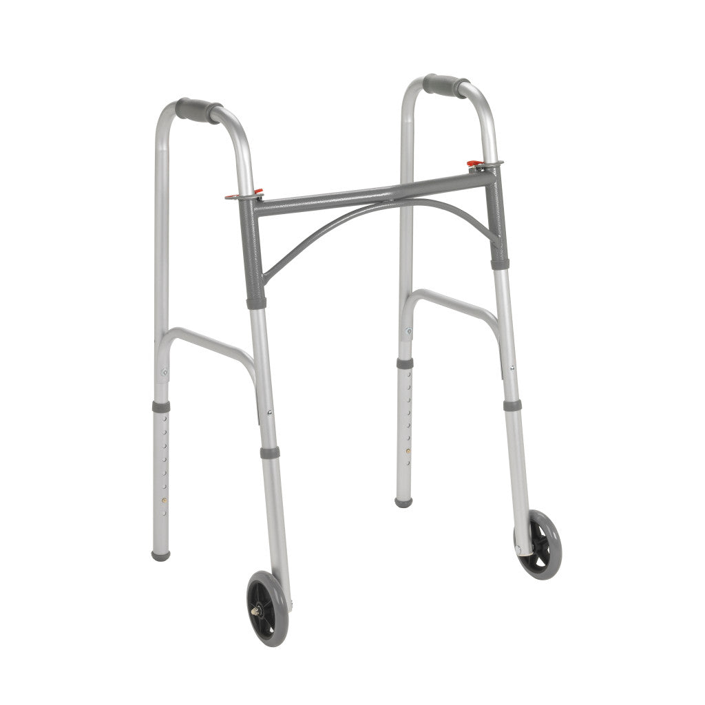 Drive Medical Folding Junior Walker with 5 Inch Wheels – available at Must Medical Equipment, Surrey BC