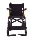 Lightweight Transport Chair – Yellow | 12" Wheels
