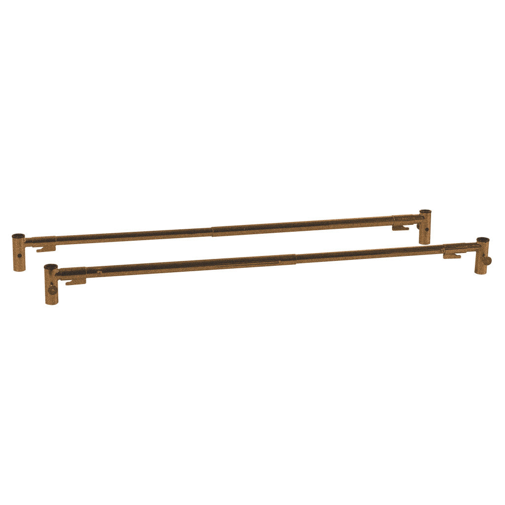 Drive Medical Side Rails Adjustable Height Full-Length Hospital Bed  Safety Bed Rails for Seniors, Height Adjustable Fall Prevention Guard with Standing Support