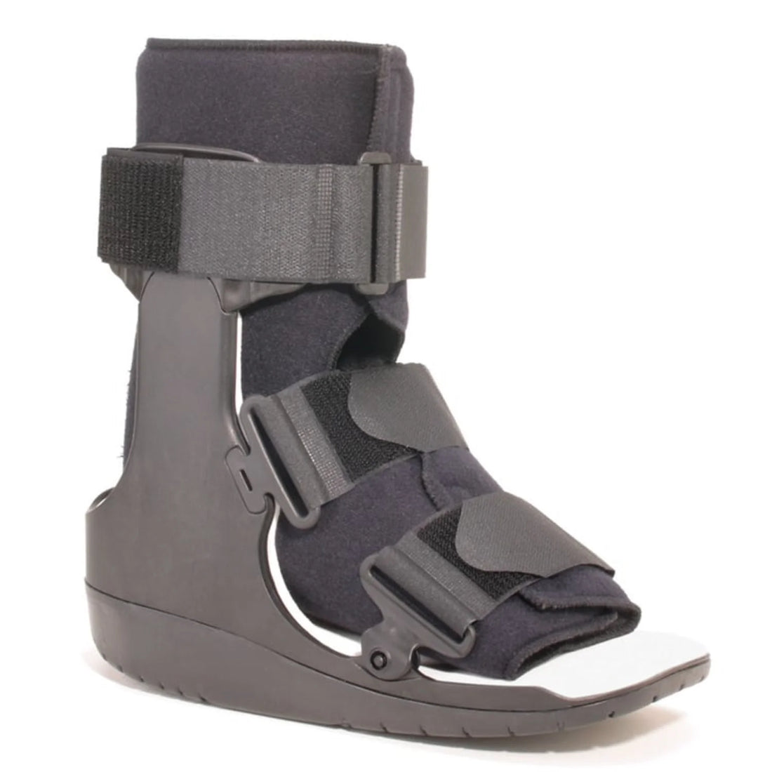 OTC Walker Boot Delux Short Low Top Leg Cast, SHORT / REGULAR Black