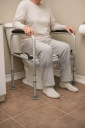 Safety Frame folding toilet