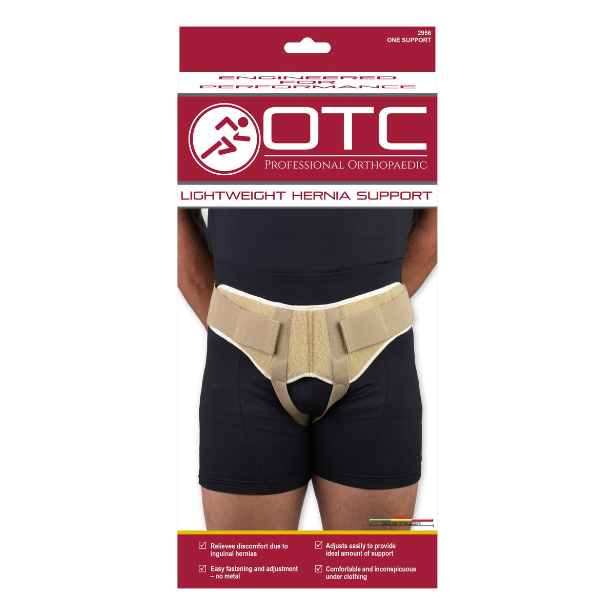 OTC 2956 Lightweight Hernia Support – Beige