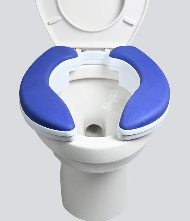 2” Adjustable Raised Toilet Seat - Bathroom Aids