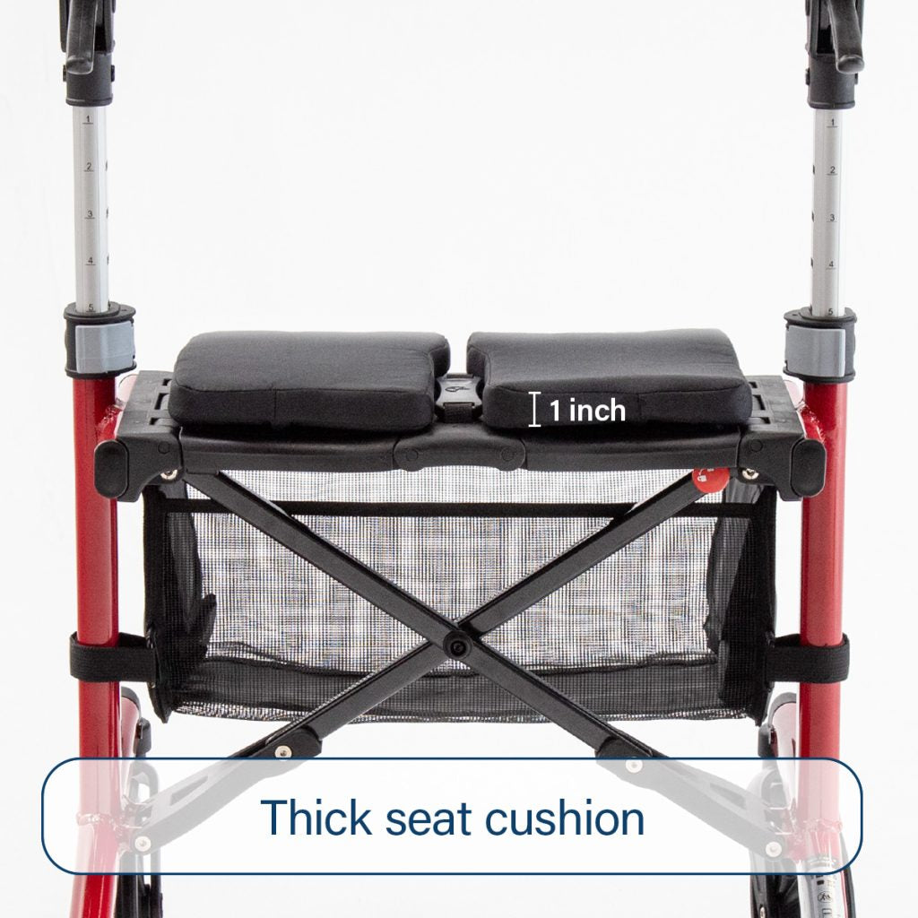 Triumph Escape Rollator 19” ( Red)
