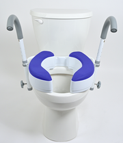 4” ADJUSTABLE RAISED TOILET SEAT Must medical Equipment 