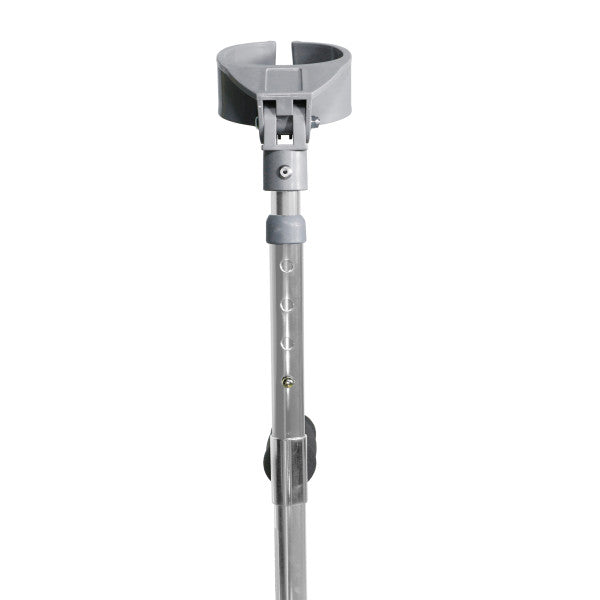 PCP 5090 forearm crutch showing the coated cuff and molded vinyl hand grip