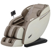 Full Body Massage Chair, 4D Zero Gravity Recliner with Yoga Stretch, SL Track, Airbags, Heating, Touch Screen & Foot Rollers ( Beige )