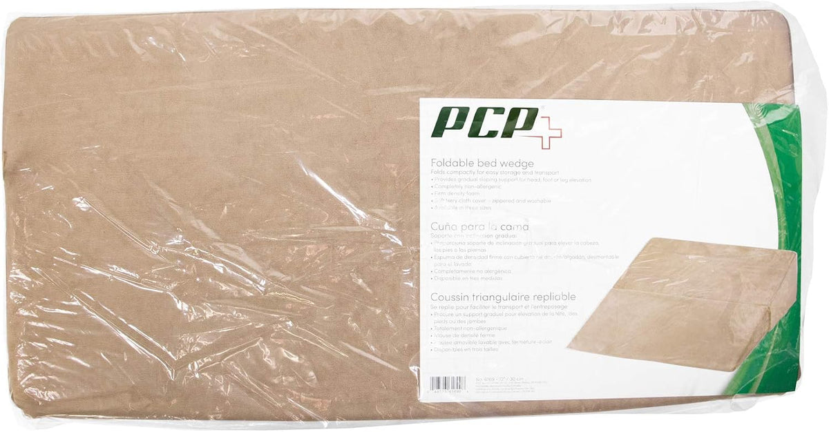 PCP 6169 Foldable Bed Wedge 12-Inch Firm Foam Support