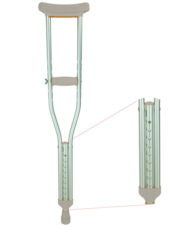 Pushbutton Crutches ( Large )