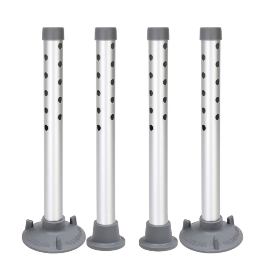 Set of 4 extension legs for transfer bath bench