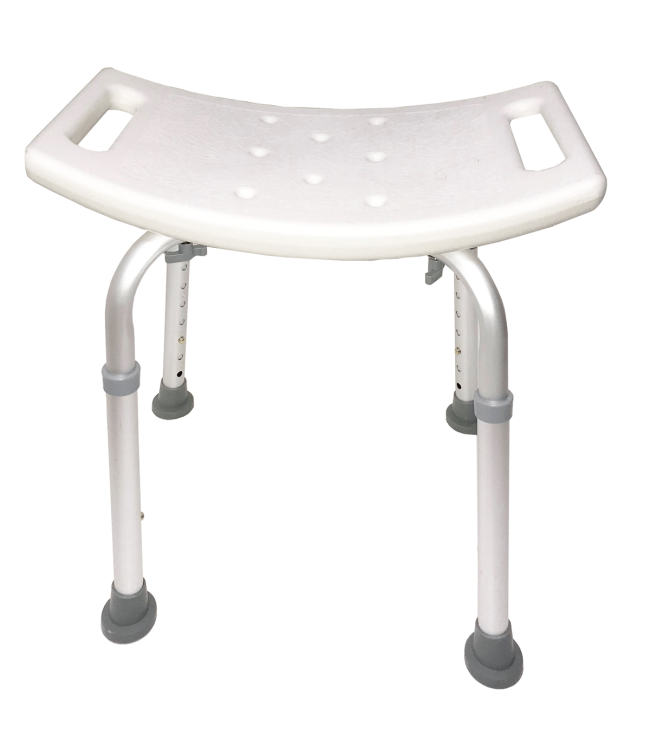 Bath Chair without Back - Front View