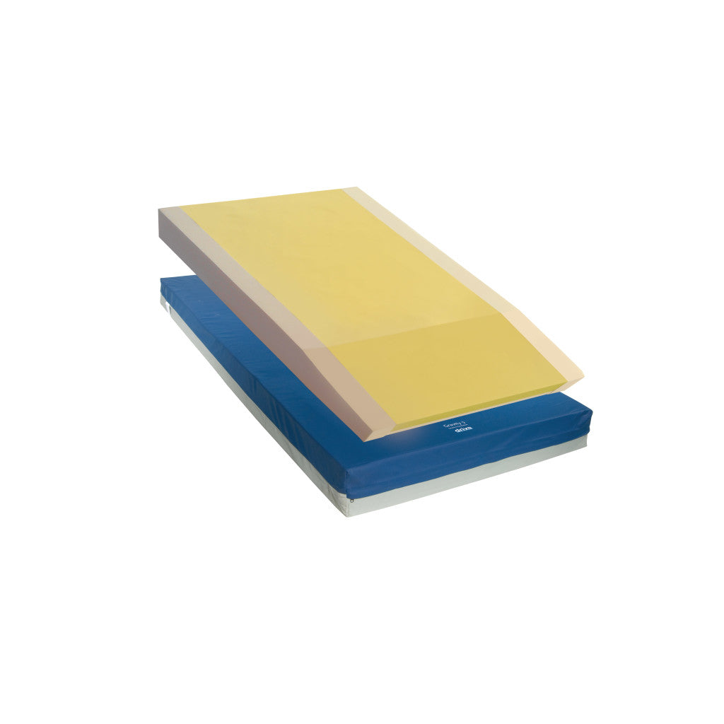 Drive Gravity 9 Mattress, Elevated Perimeter Drive Gravity 9 Mattress, Bottom Layer Articulation Detail