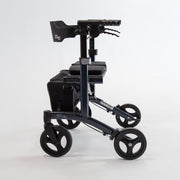 Triumph Escape HD Rollator – Space Blue, 21" Seat | Heavy Duty Folding Walker