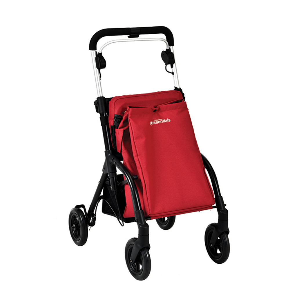 Essentials Shopping Rollator, Front Storage Bag Detail