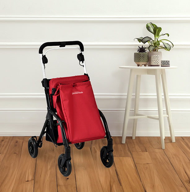 Essentials Shopping Rollator, Wheel Detail