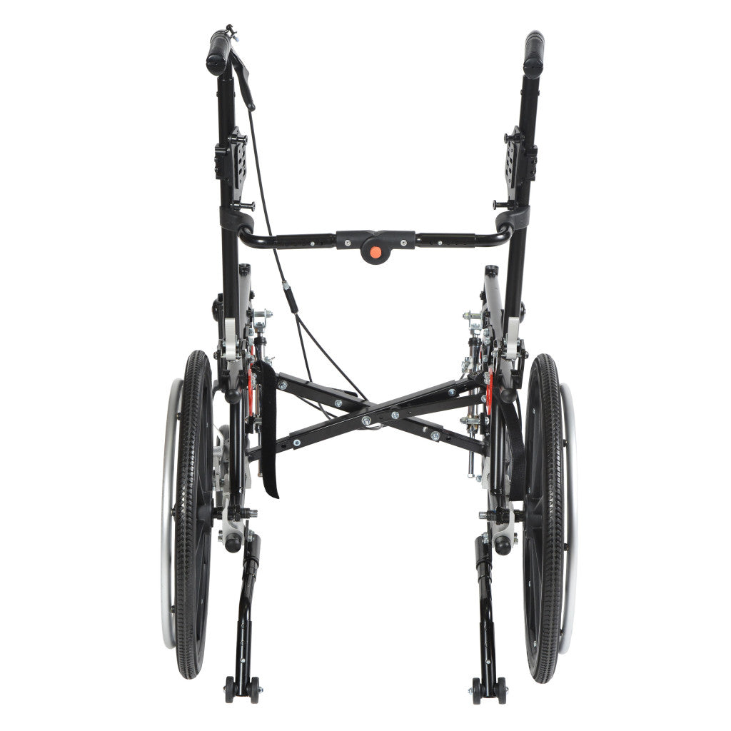 Folding Tilt-In-Space Wheelchair – Adjustable Width & Depth 16" 18" and 20"