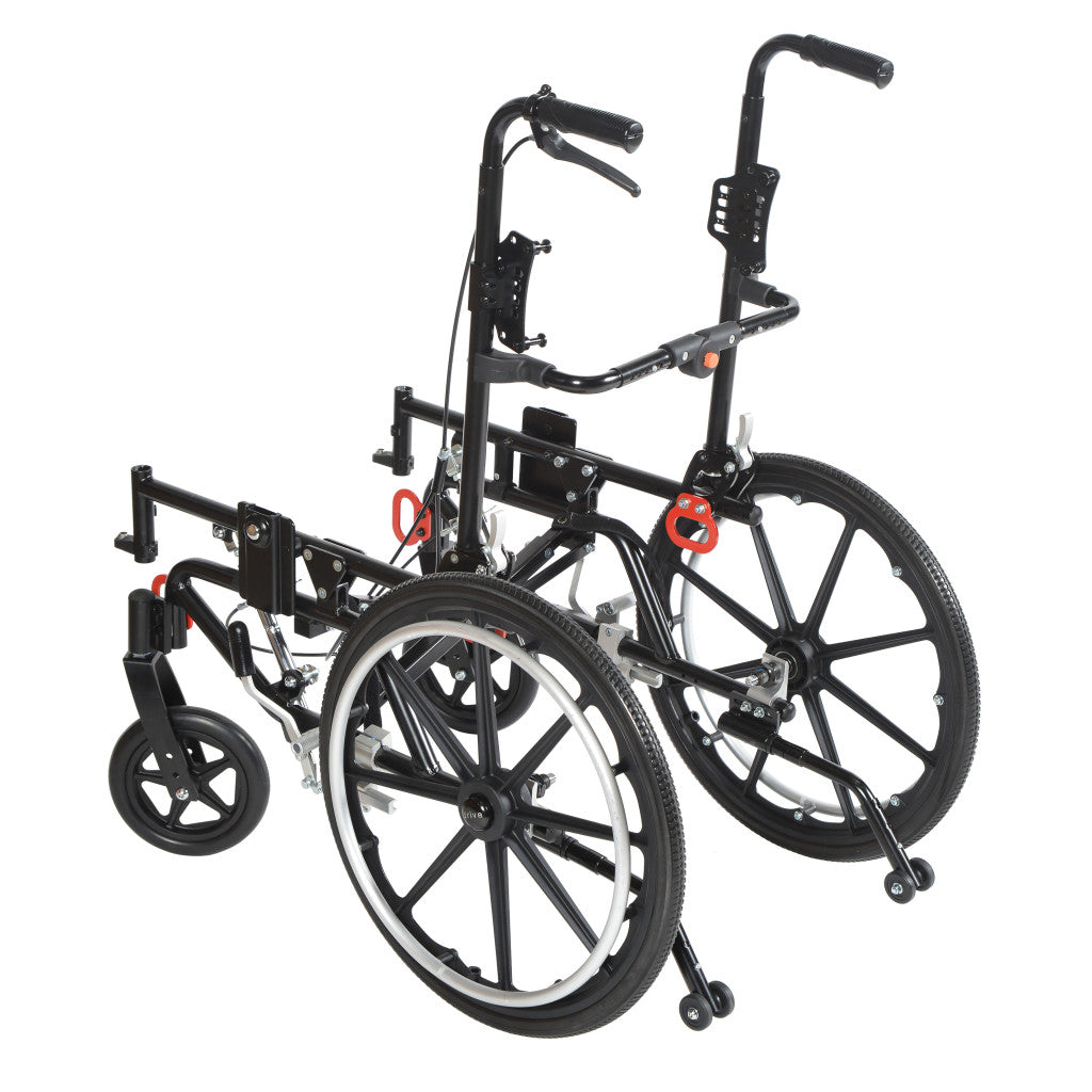 Folding Tilt-In-Space Wheelchair – Adjustable Width & Depth 16" 18" and 20"