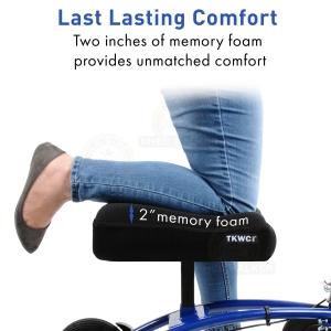 Knee Walker Gel + Memory Foam Pad Cushion Upgrade Comfort Pad for, view 3 of 4 – Must Medical Equipment Surrey