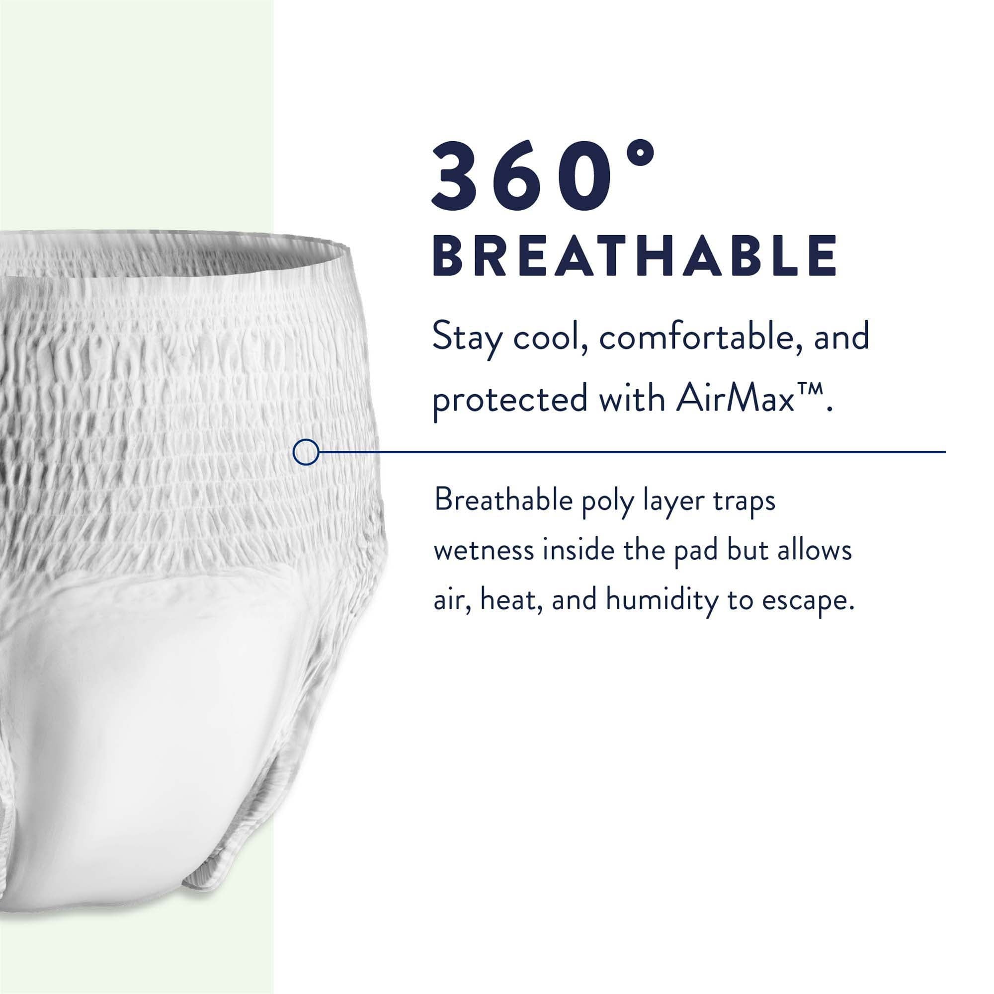 Prevail Per-Fit Daily Underwear – Extra Absorbency | Disposable Adult Incontinence Underwear
