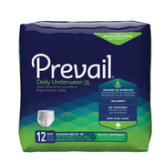 Prevail Per-Fit men's protective underwear package, pull-up style