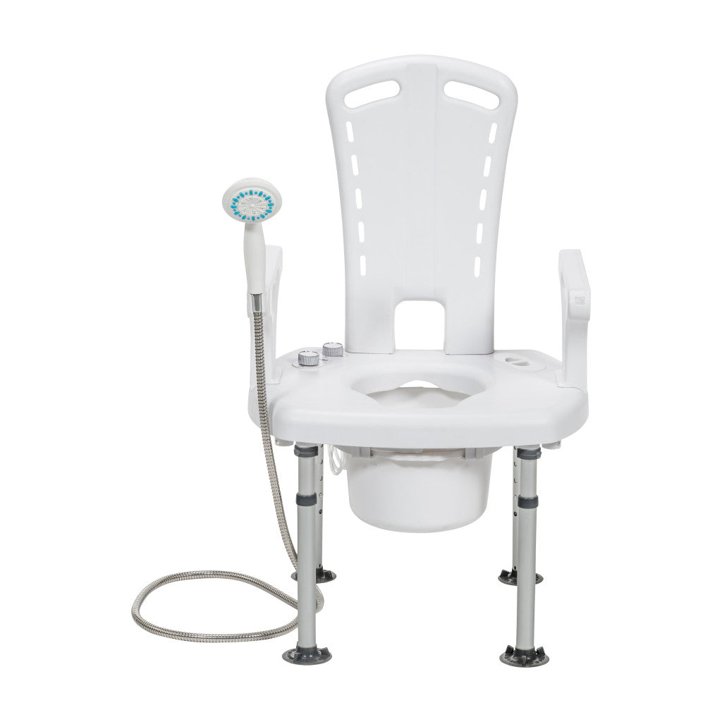 Aqua Shower Chair & Commode with Bidet Spray (Special Order)