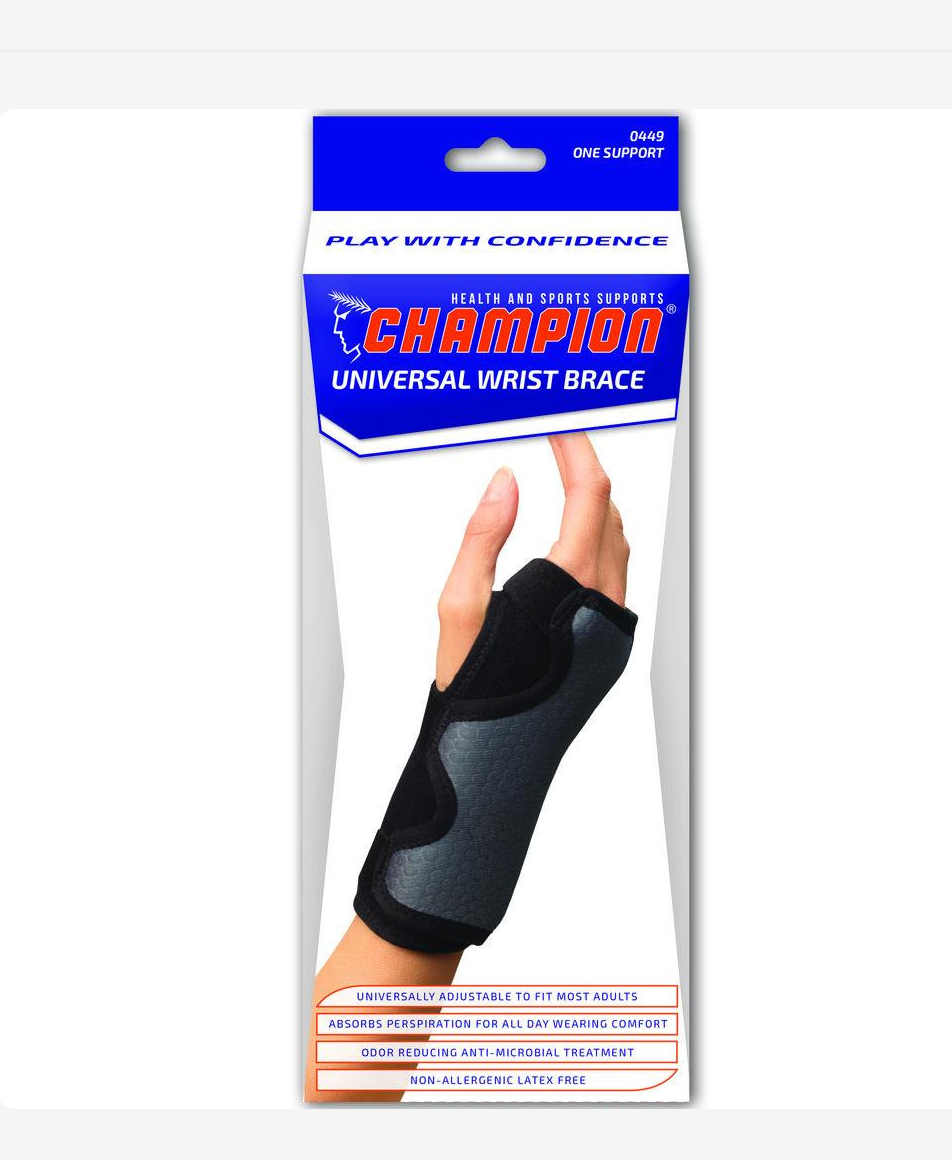 0449 Champion Universal Wrist Brace