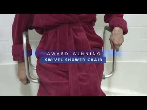 Swivel Shower Chair Product Demonstration 
