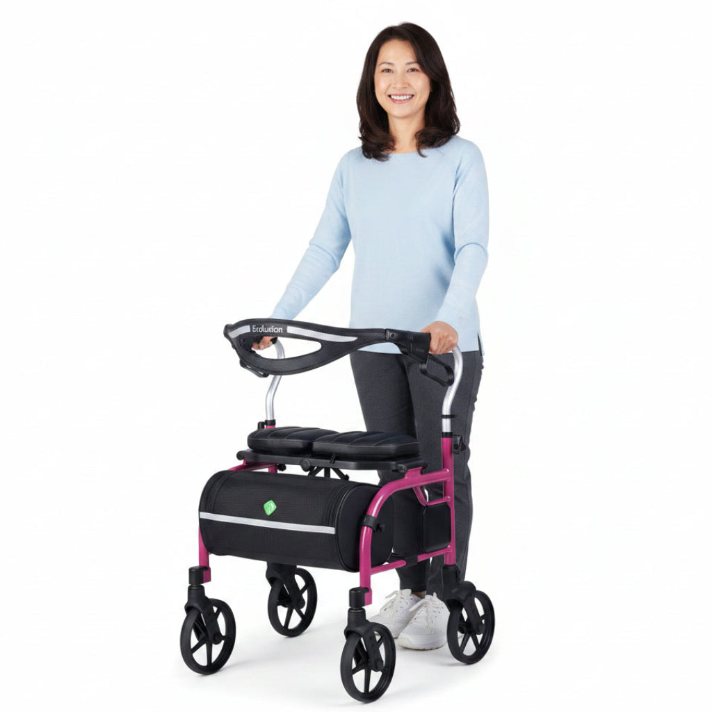 Trillium Series Rollator Walker, Product View