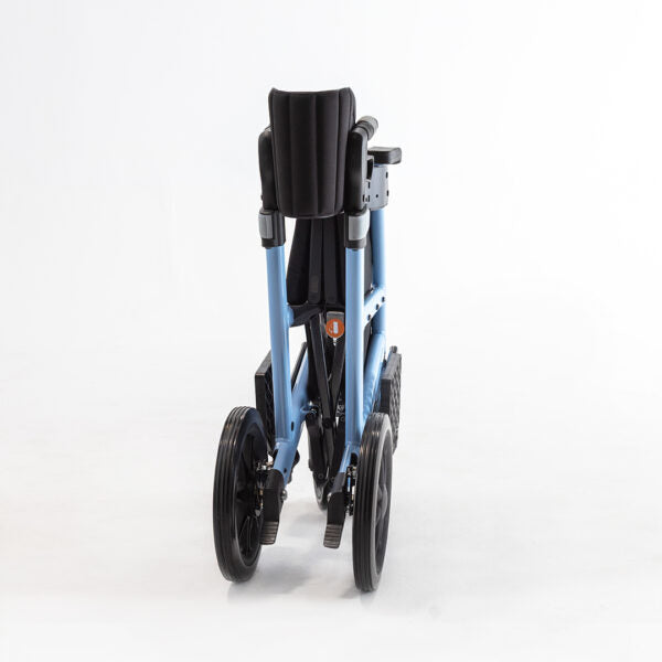 Triumph Prestige Power Wheelchair – Sky Blue | Folding Electric Wheelchair