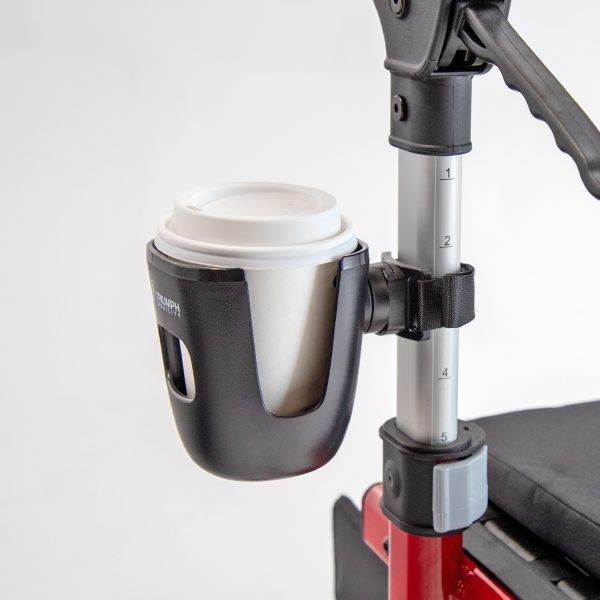 Triumph Cup Holder, Angle View