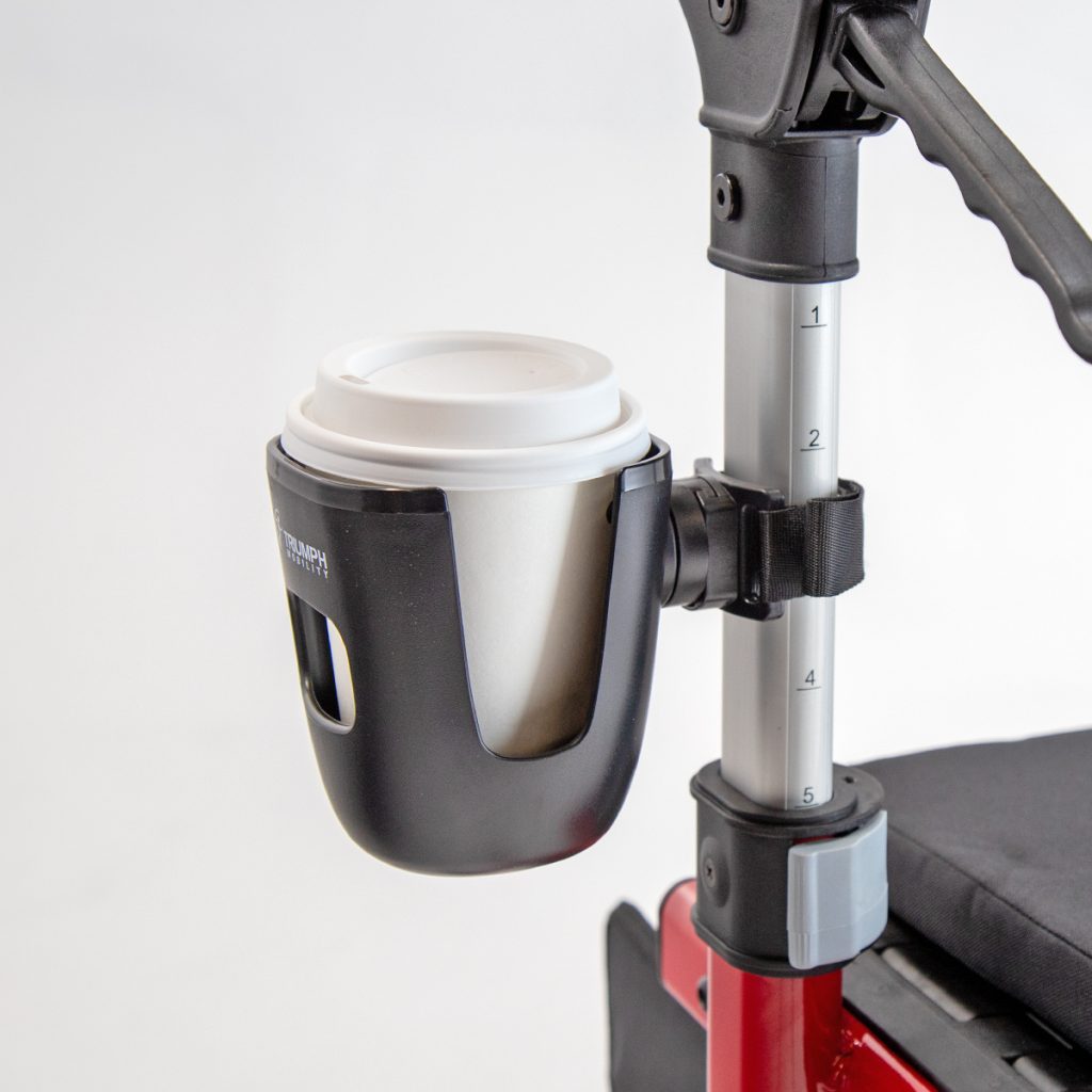 Triumph Cup Holder, Close-Up View