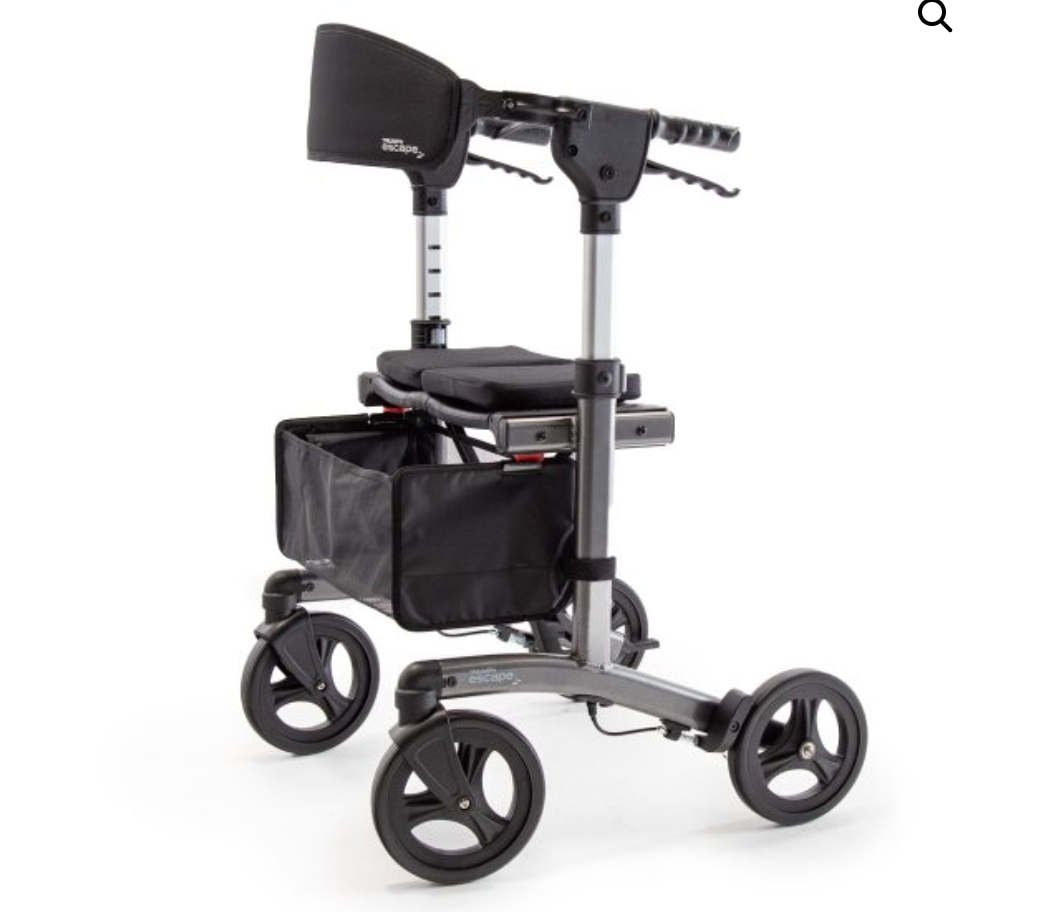 Triumph Escape Power Wheelchair – Gray, 21" Seat | Folding Electric Wheelchair