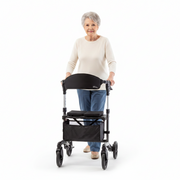 Triumph Escape Rollator Gray with Person Seated