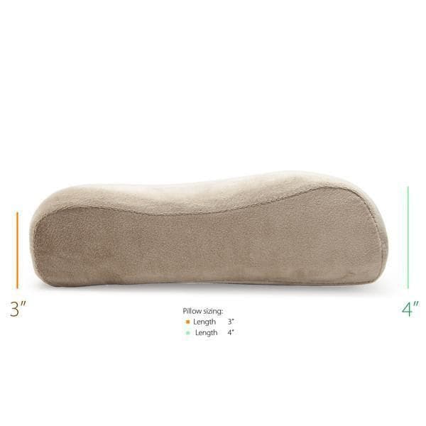 PCP 6152 Memory Foam Cervical Pillow with Washable Cover – Full & Travel Size