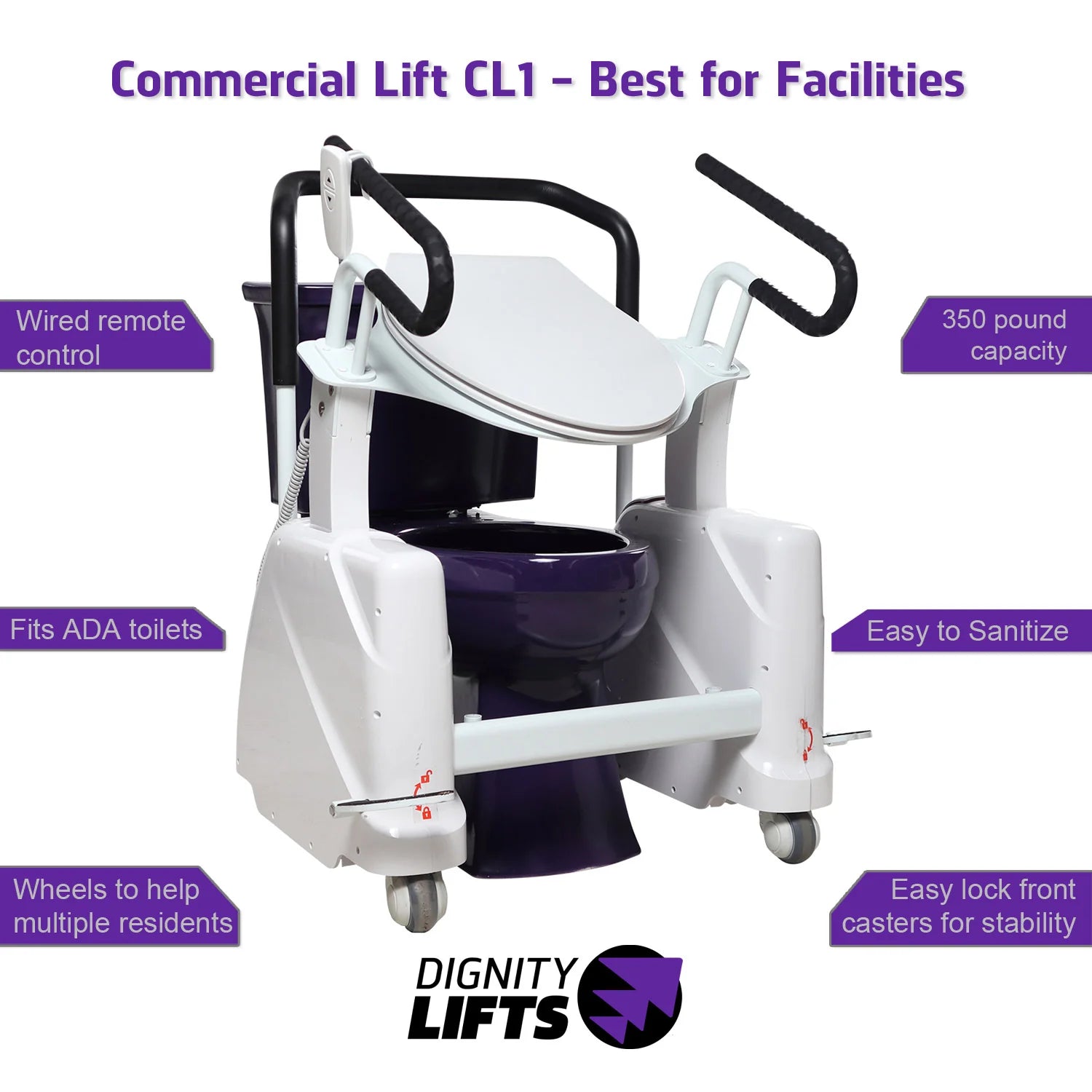Dignity Lifts - Commercial Toilet Lift - CL1 - Will Ship JUNE 15Th