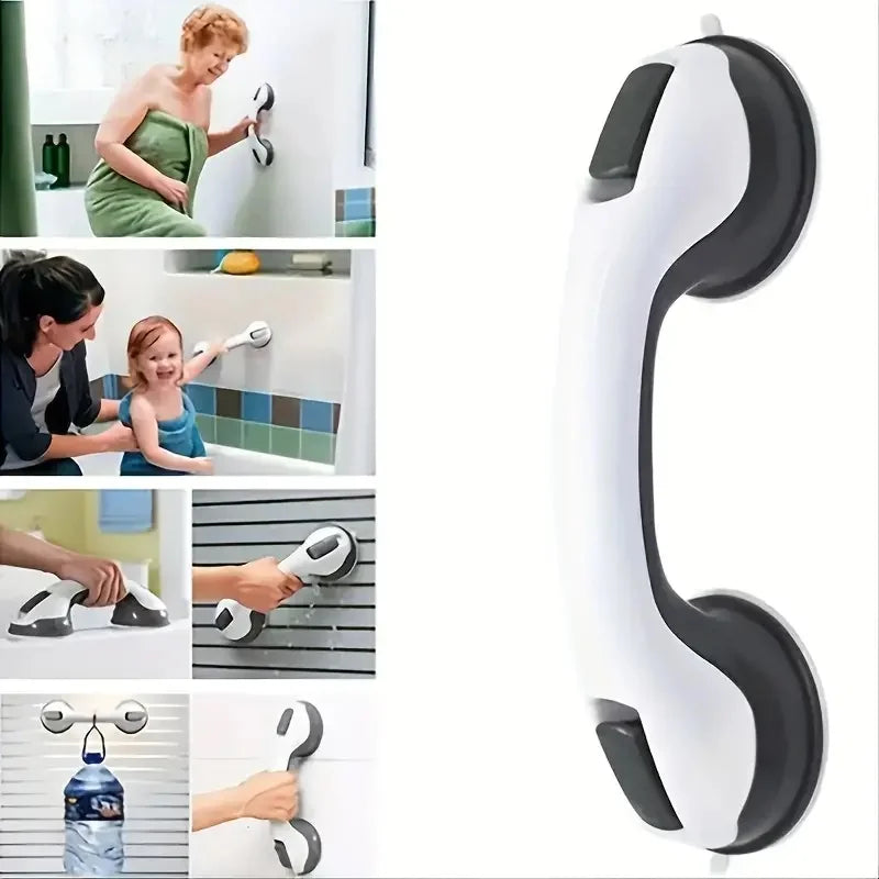 Shower Handle Grab Bars for Bathtubs Showers Suction Grab Bar Bathroom Bathtub Bath Handles Handicap Elderly Seniors Safety Grip