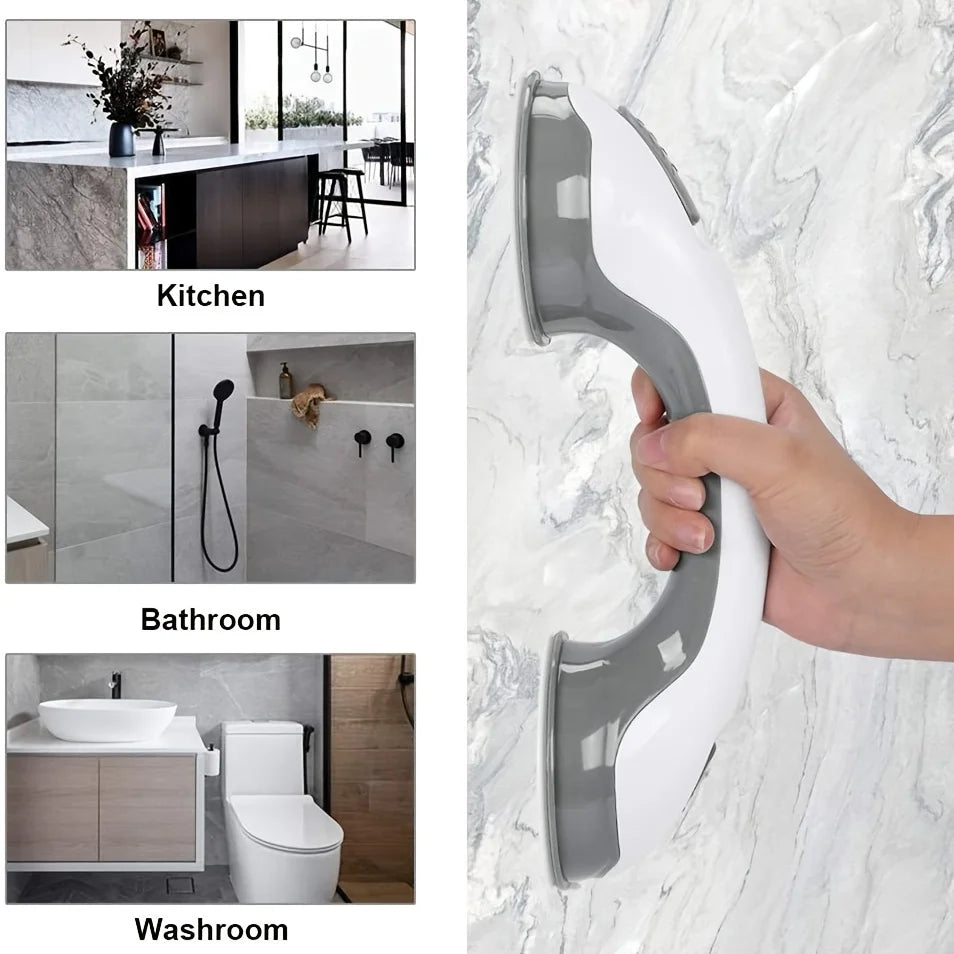 Shower Handle Grab Bars for Bathtubs Showers Suction Grab Bar Bathroom Bathtub Bath Handles Handicap Elderly Seniors Safety Grip