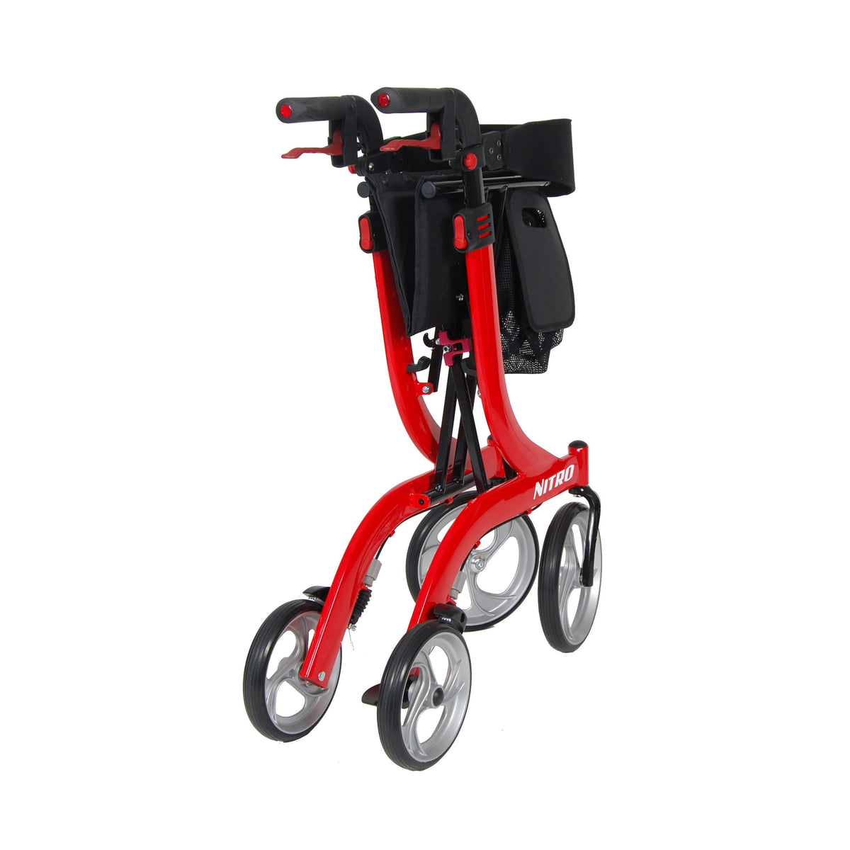 Drive Nitro rollator with 20.5 inch seat height and backrest strap