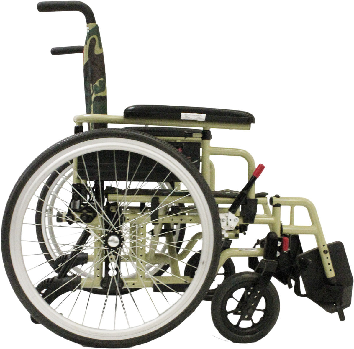 EZ Ride in camouflage upholstery