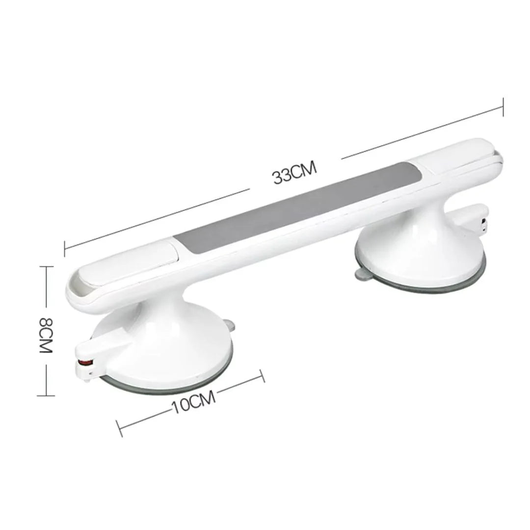 Grab Bar for Shower, Bathtub, or Toilet | Suction Cup Handle for Seniors without Drilling | Senigrip