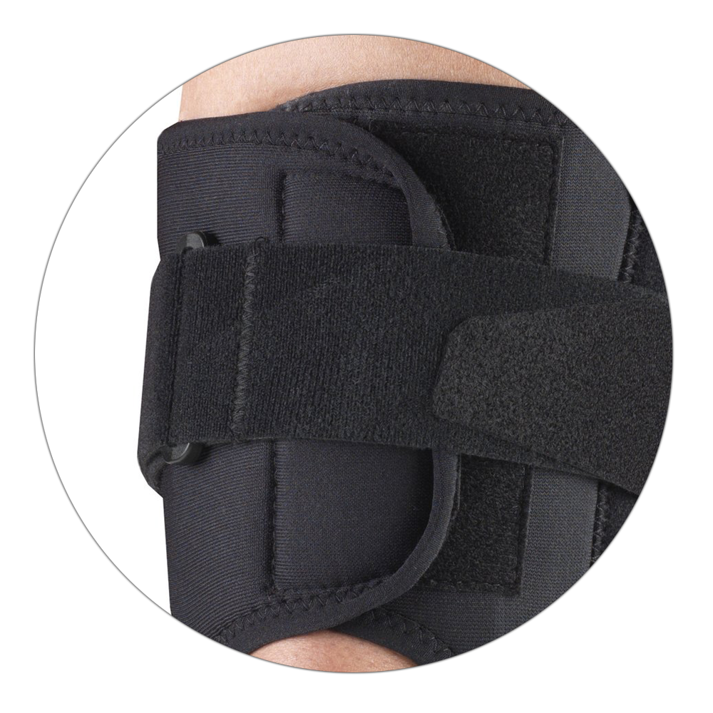 OTC 2542 Knee Stabilizer Wrap with Spiral Stays | Adjustable Orthopedic Knee Brace for ACL, MCL, Meniscus & Patella Support