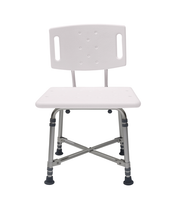 Heavy Duty Bath Chair with Back | Bariatric Shower Chair