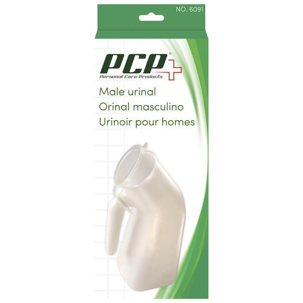 Male Urinal | Portable Bedside Urinal, 1 Qt | PCP 6091