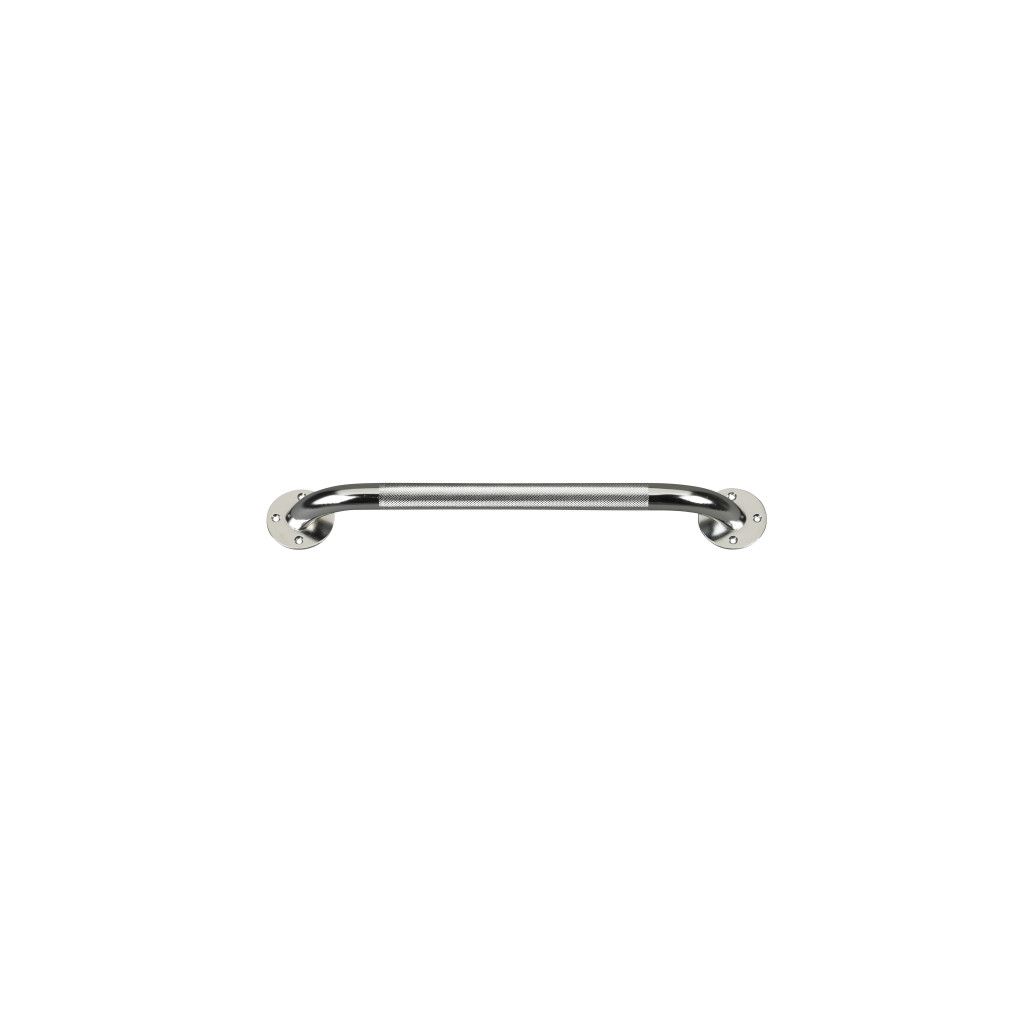 Chrome 24" Knurled Grab Bar Bathroom Grab Bars,Anti Slip Grab Bars for Senior