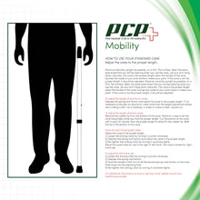 Adjustable Cane with Orthopedic Handle | Comfort Grip Walking Cane | PCP 2100 5145