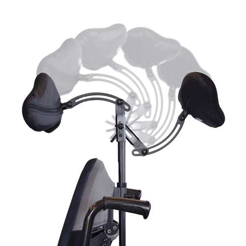 Wheelchair Headrest Pad | MultiFit Adjustable Head Support | NIB-0784