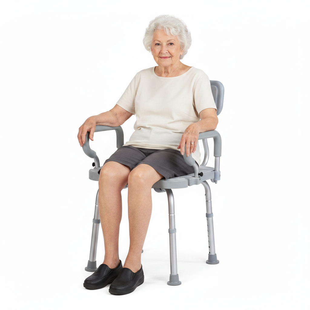 Shower Chair Swivel Preserve Tech 360 350lb Capacity