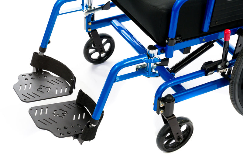 SuperTilt footplates with maple leaf cut-out