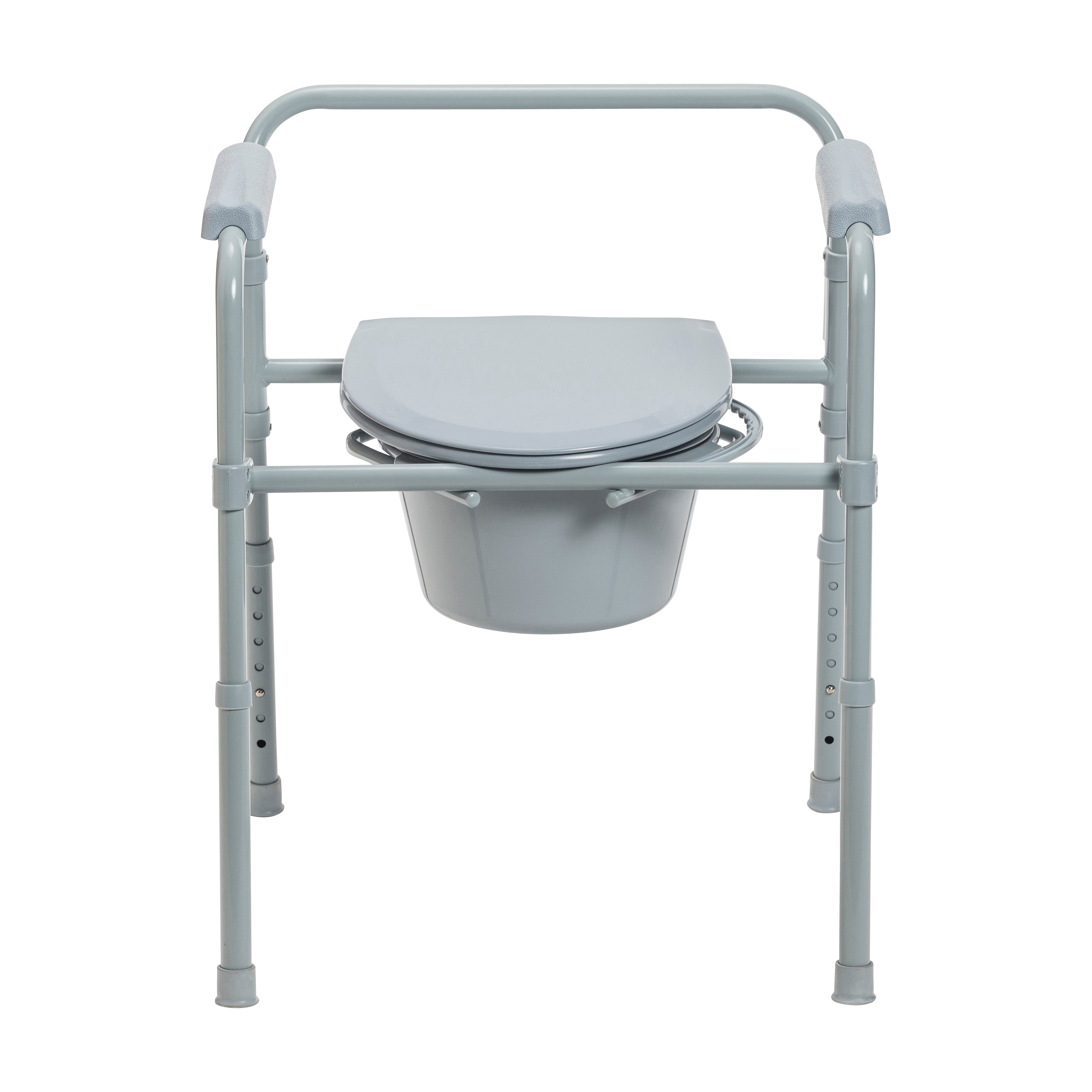 Airway Surgical 3-in-1 Commode Chair | Portable Bedside Commode, Raised Toilet Seat & Shower Chair